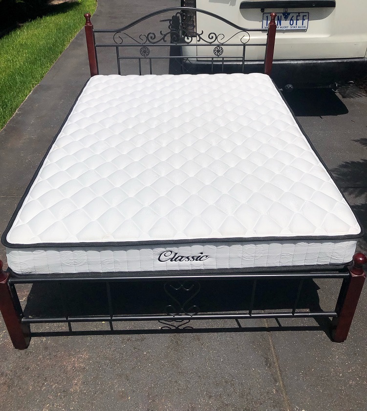 Double Spring Mattress (Bedframe not included) - Photo 1)