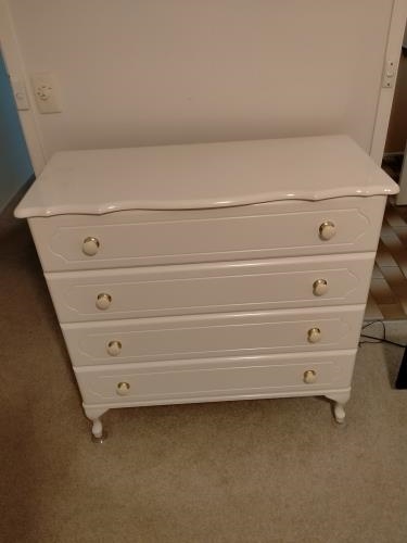 Second-hand Chest of 4 Drawers - Photo 1)