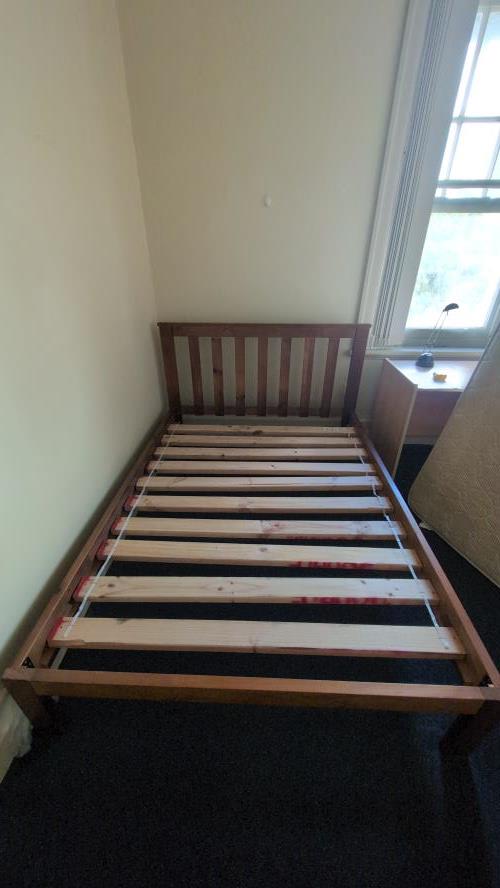 Second-hand Double Bed Frame - Photo 1)