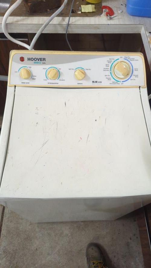 Second-hand Hoover 5.5kg Top Load Washing Machine - Photo 2)