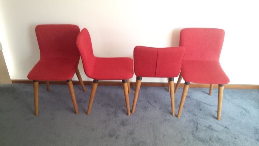 Second-hand Set of 4 Dining Chairs - Photo 2)