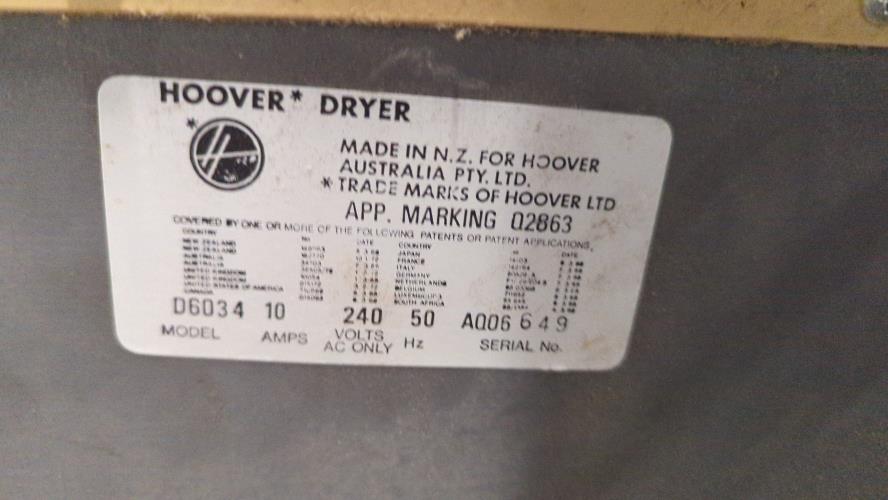 Second-hand Hoover 5kg Dryer - Photo 5)