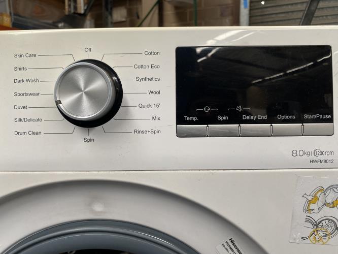 Second-hand Hisense 8kg Front Load Washing Machine - Photo 5)