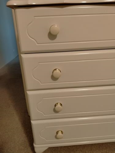 Second-hand Chest of 4 Drawers - Photo 7)