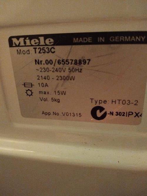Second-hand Miele 5kg Dryer - Photo 7)