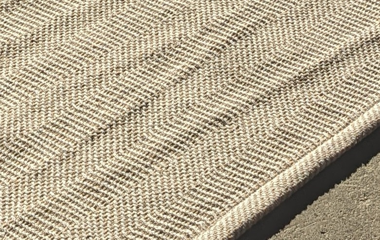 Herringbone Pattern Rug 235cm x 160cm