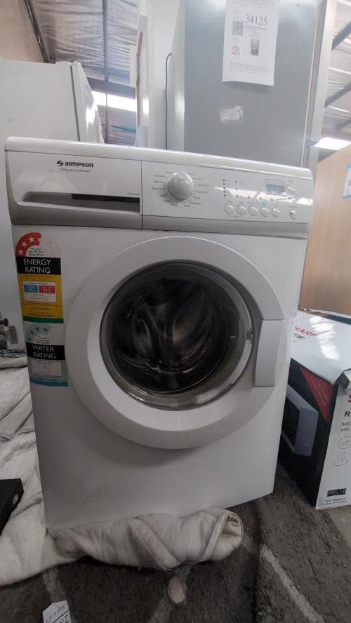Second-hand Simpson 7kg Front Load Washing Machine