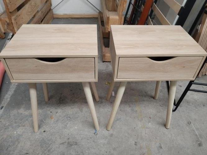 Second-hand Set of 2 Bedside Tables