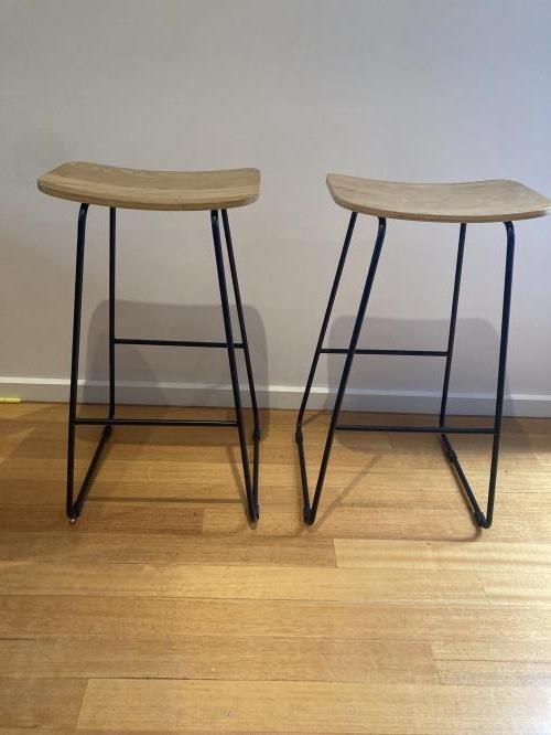 Second-hand Set of 2 Bar Stools