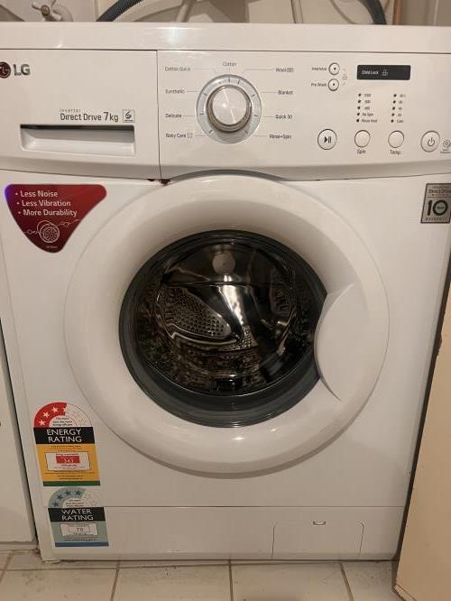 Second-hand LG 7kg Front Load Washing Machine