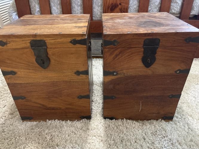 Second-hand Set of 2 Storage Chests