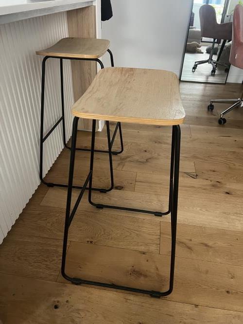 Second-hand Set of 2 Bar Stools