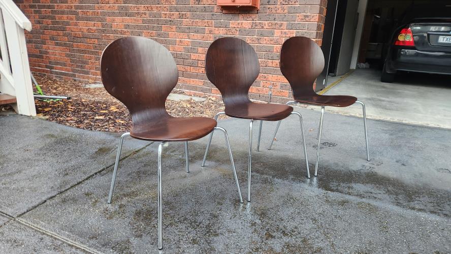 Second-hand Set of 3 Chairs