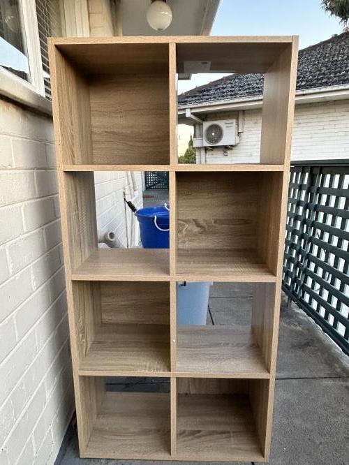 Second-hand 8 Cube Shelf Unit