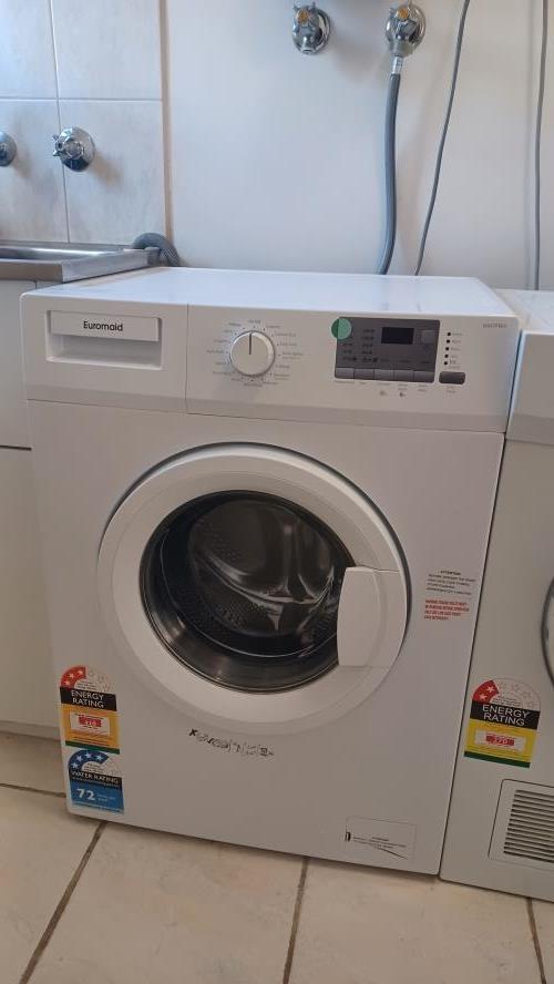Second-hand Euromaid 7kg Front Load Washing Machine