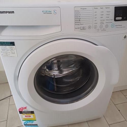 Second-hand Simpson 7kg Front Load Washing Machine