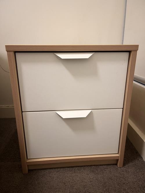 Second-hand IKEA Bedside Table