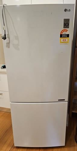 Second-hand LG 450L Bottom Mount Fridge