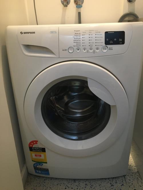Second-hand Simpson 7kg Front Load Washing Machine