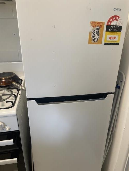Second-hand Chiq 202L Top Mount Fridge