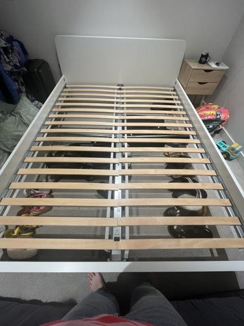 Second-hand IKEA Queen Size Bed Frame