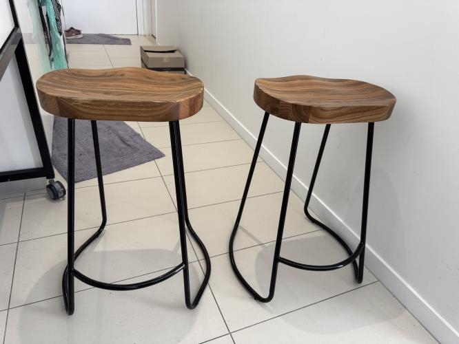 Second-hand Set of 2 Bar Stools