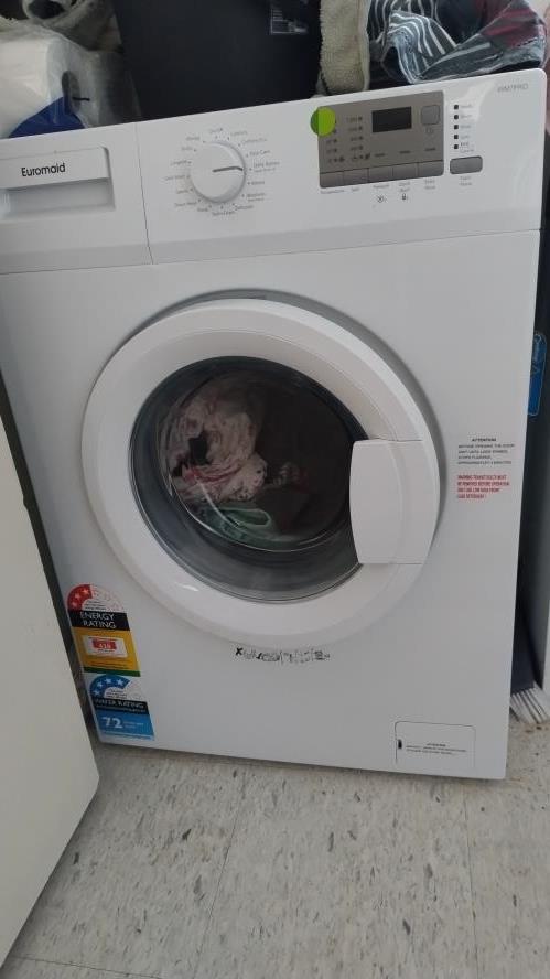 Second-hand Euromaid 7kg Front Load Washing Machine