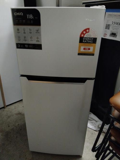 Second-hand Chiq 118L Top Mount Fridge