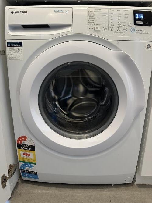 Second-hand Simpson 7kg Front Load Washing Machine
