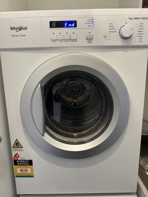 Second-hand Whirlpool 7kg Dryer