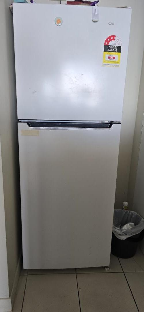 Second-hand Chiq 216L Top Mount Fridge