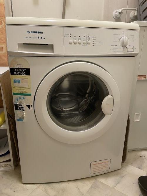 Second-hand Simpson 5.5kg Front Load Washing Machine