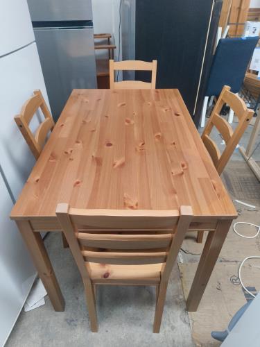 Second-hand IKEA Dining Table with 4 Chairs