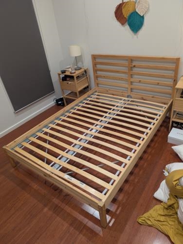 Second-hand IKEA Double Bed Frame