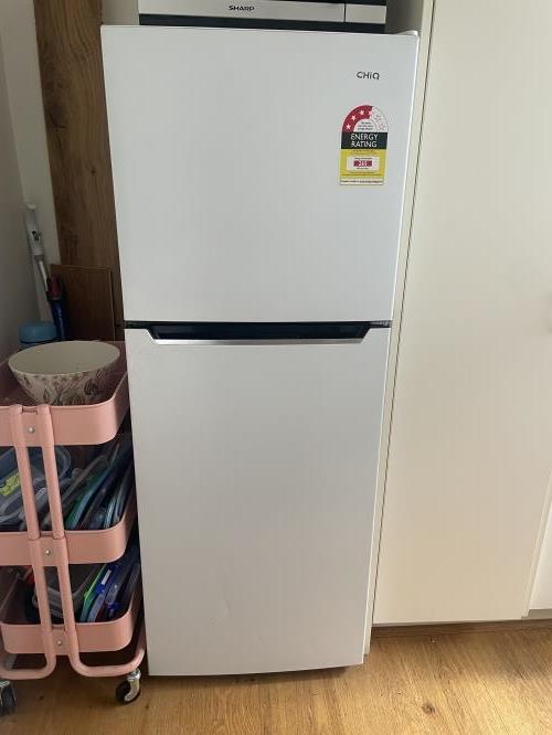Second-hand Chiq 216L Top Mount Fridge