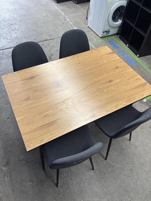 Second-hand Dining Table with 4 Chairs
