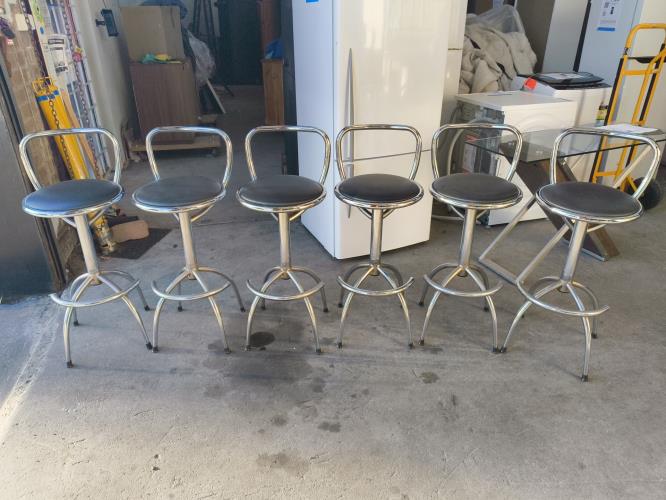 Second-hand Set of 6 Bar Stools