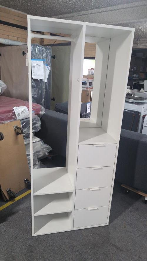 Second-hand IKEA Open Wardrobe