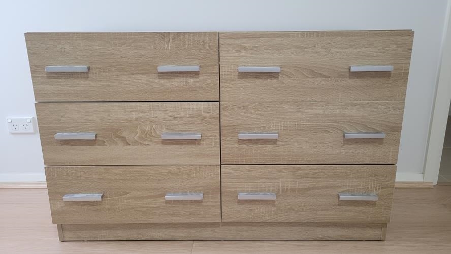 Second-hand Chest of 6 Drawers