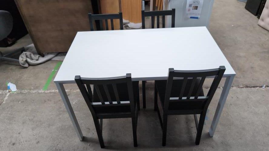 Second-hand IKEA Dining Table with 4 Chairs