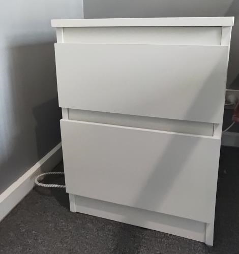 Second-hand IKEA Bedside Table