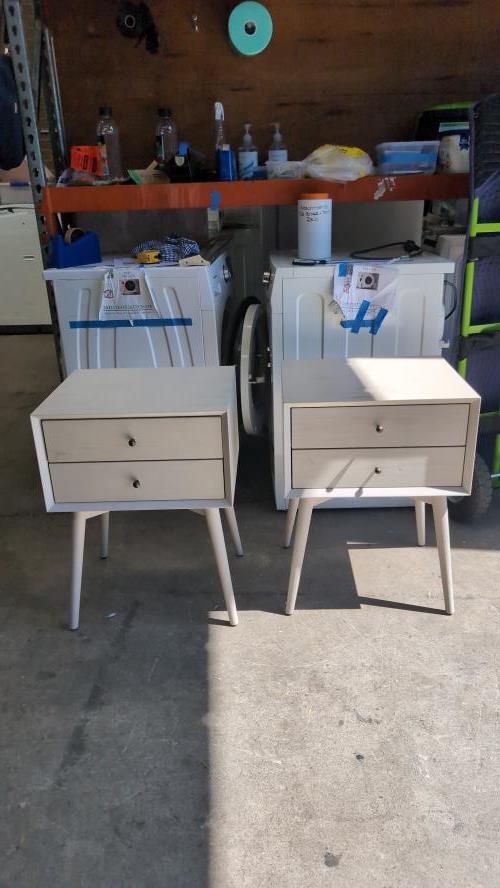 Second-hand Pair of Bedside Tables