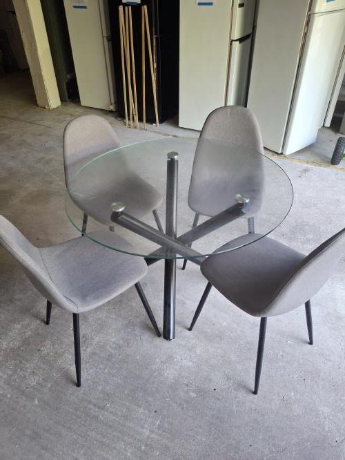 Second-hand Dining Table with 4 Chairs