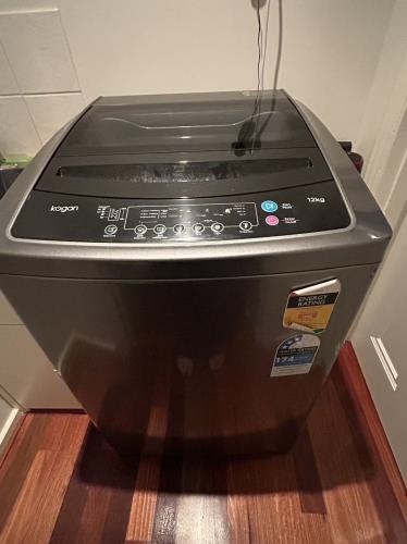 Second-hand Kogan 12kg Top Load Washing Machine