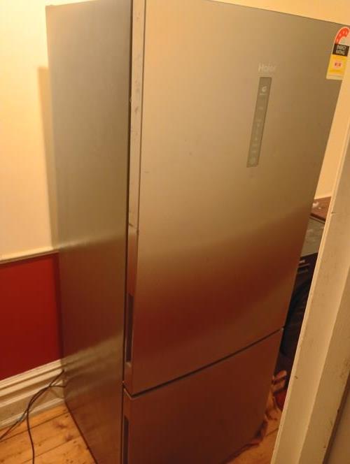 Second-hand Haier 454L Bottom Mount Fridge - Photo 1)