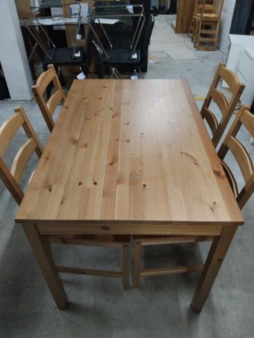 Second-hand IKEA Dining Table with 4 Chairs
