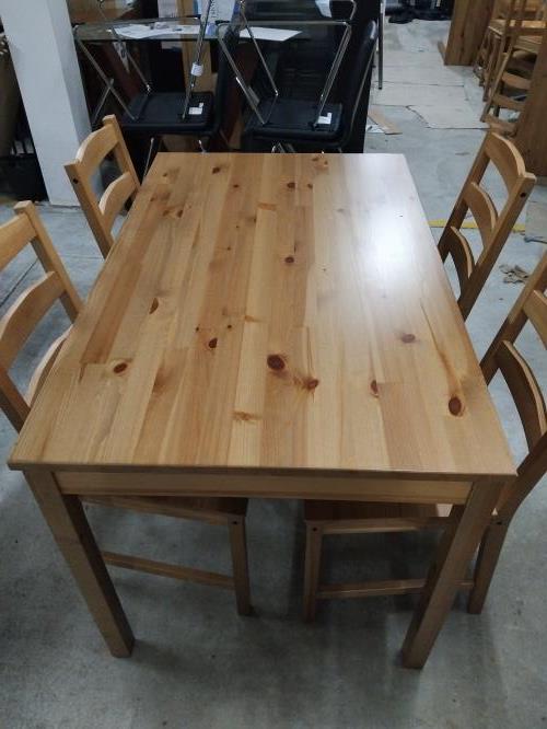 Second-hand IKEA Dining Table with 4 Chairs