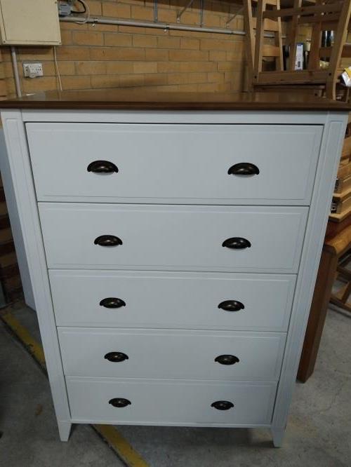 Second-hand Chest of 5 Drawers