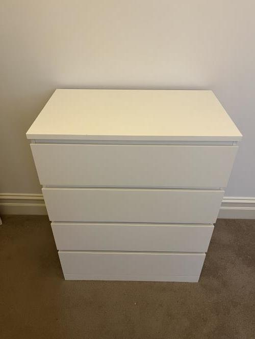 Second-hand IKEA Malm 4 Drawer Chest of Drawers - Photo 1)