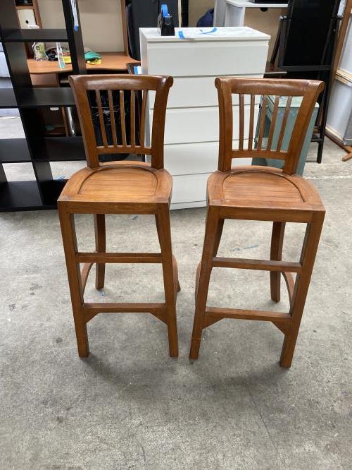 Second-hand Set of 2 Bar Stools